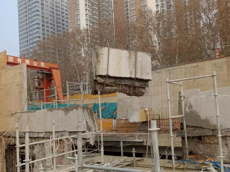 支撐梁切割